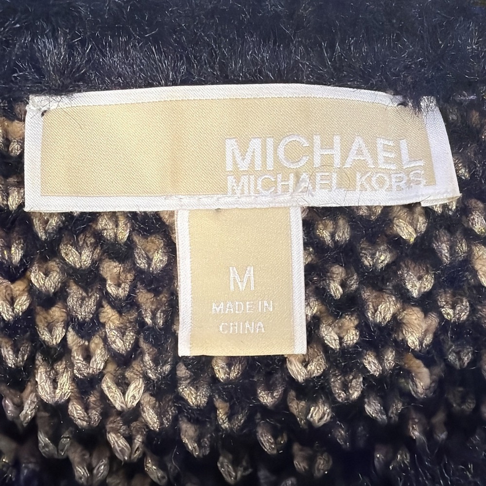 Michael Kors‎ Medium Leopard Long Sleeve Sweater - Picture 3 of 6